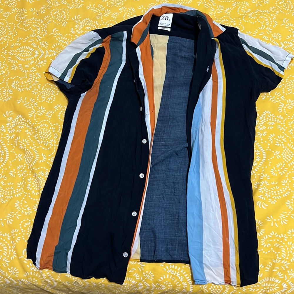 Zara men’s button down shirt